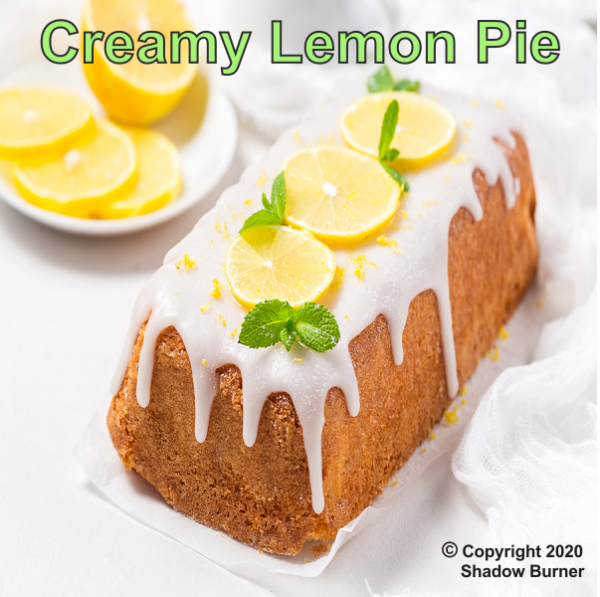 CREAMY LEMON PIE COPYRIGHT 1