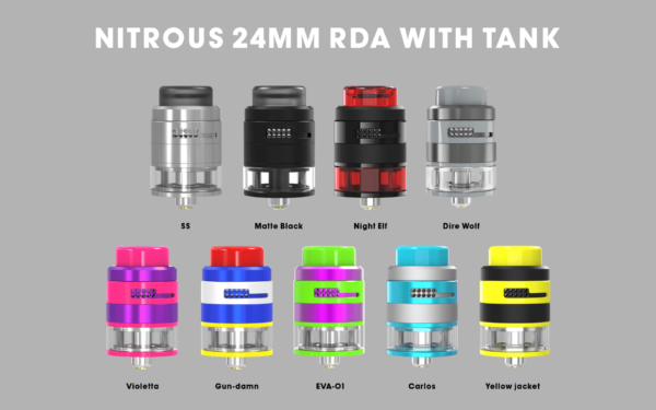 RDTA_NITROUS MIT TANK_ALLE FARBEN