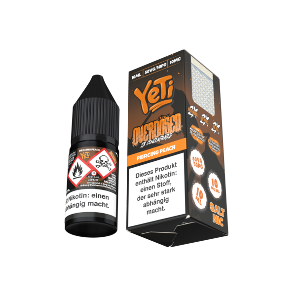 ANGLE2-YETI OVERDOSED 10ML 10MG PIERCING PEACH