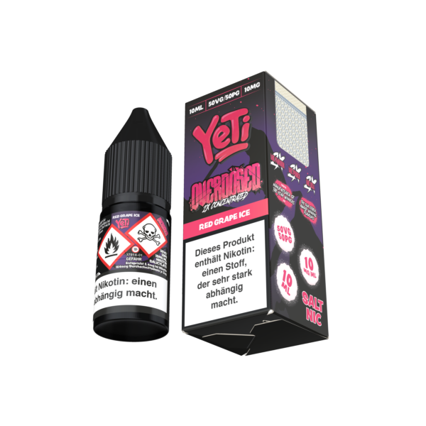 ANGLE2-YETI OVERDOSED 10ML 10MG RED GRAPE ICE