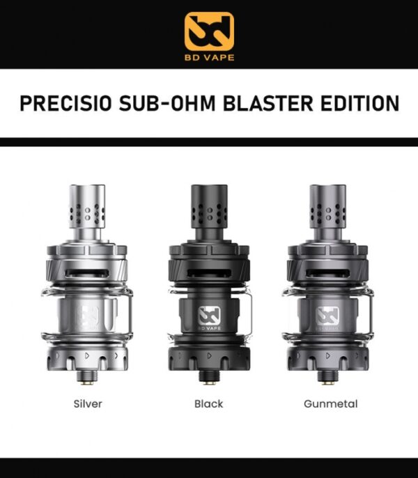 PRECISIO SUB-OHM BLASTER EDITION_BD VAPE_ALLE FARBEN1