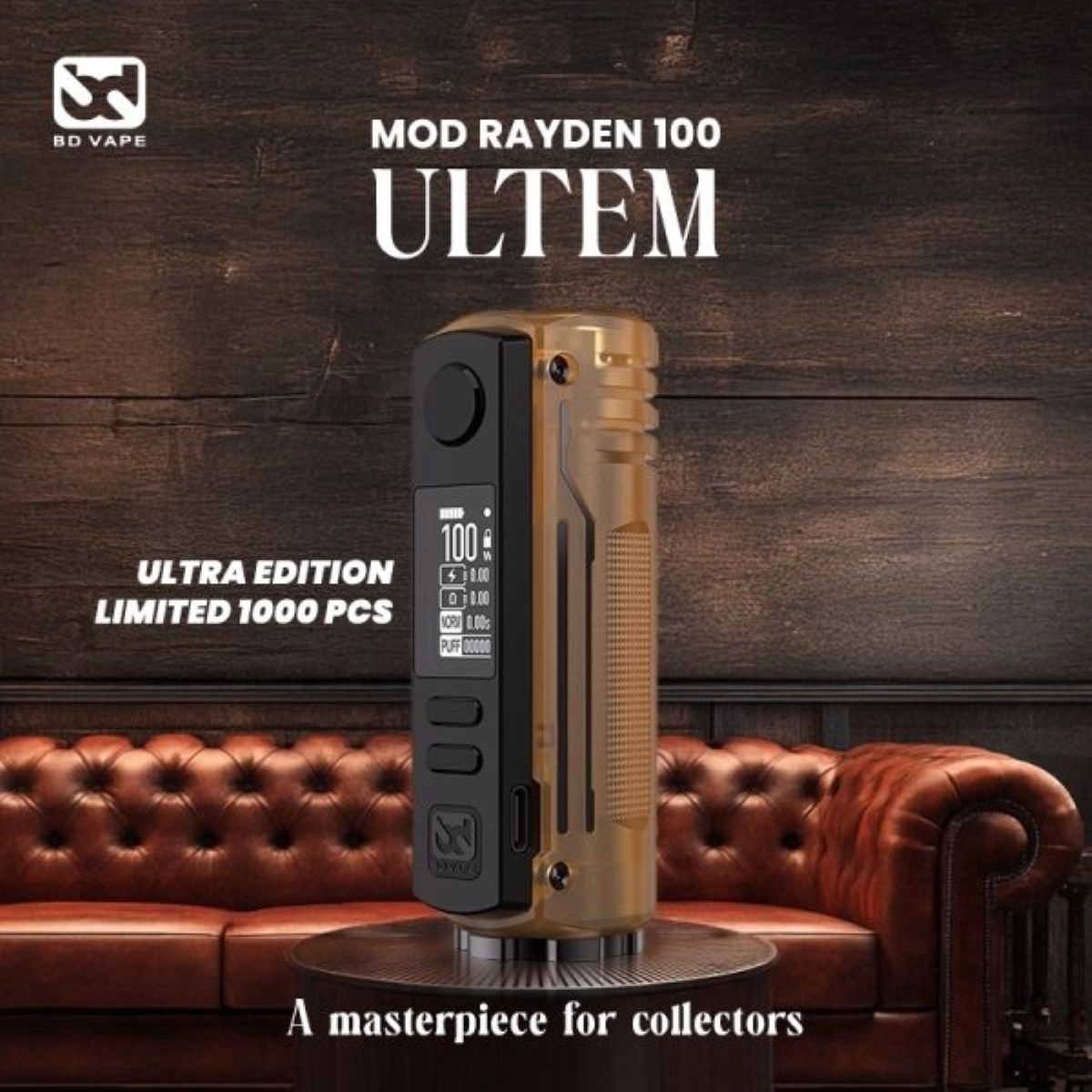 RAYDEN 100 ULTEM MOD ULTEM_BD VAPE_LIMITIERT_1200X1200